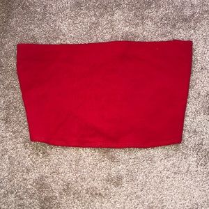 H&M Red Crop Top